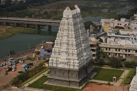 Srikalahasti Temple Modern Pilgrimage View - Kalahastiswara Shrine Andhra Pradesh Today
